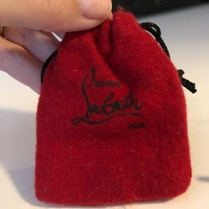 Christian Louboutin Heel Cap Replacements w/bag